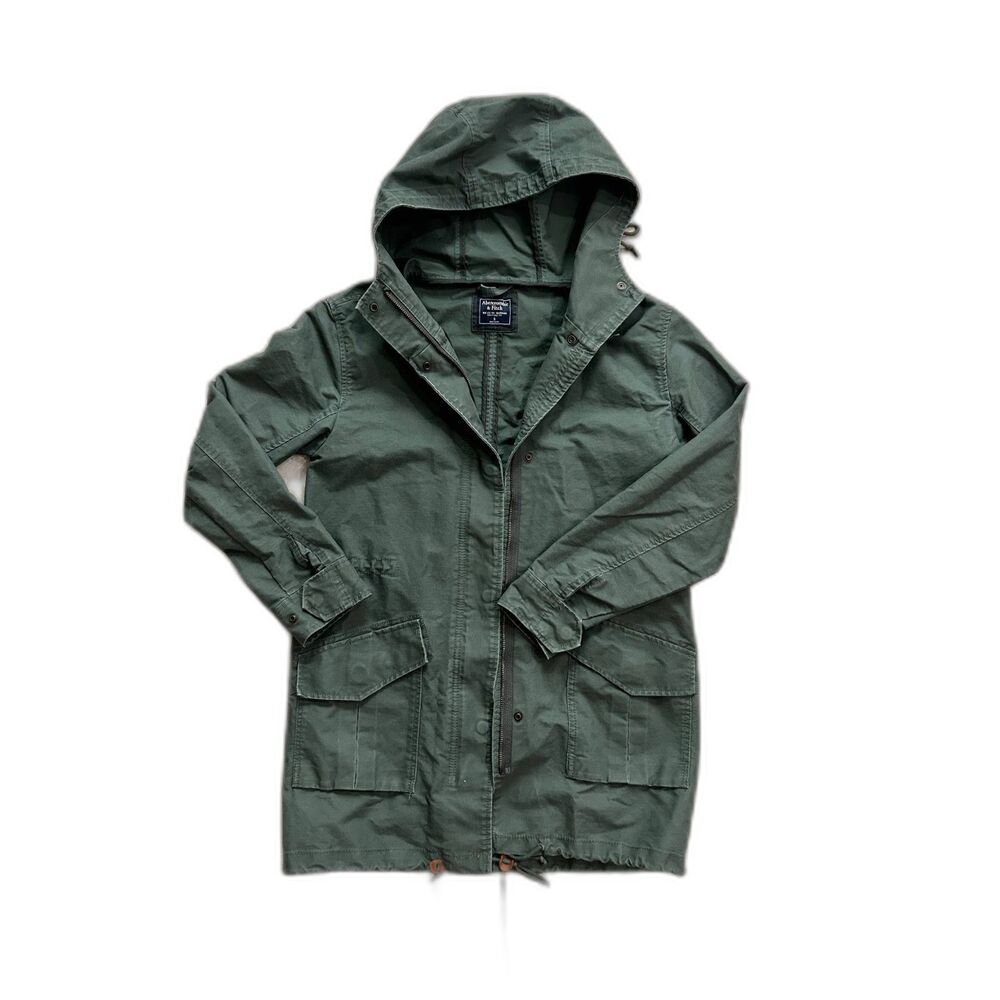Women’s Abercrombie & Fitch Army Green Utility Jacket Size S